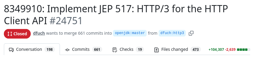 JEP 517: HTTP/3 for the HTTP Client API